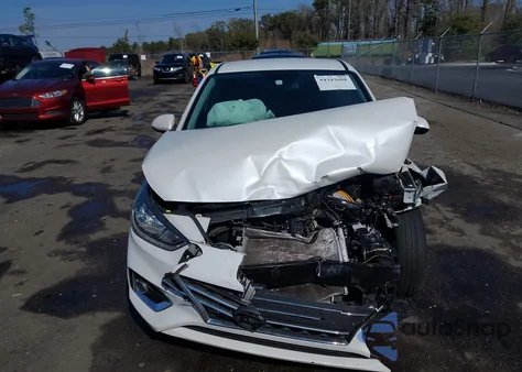 2022 Hyundai Accent Sel z USA, uszkodzony, nr VIN 3KPC24A65NE189938